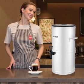 Ice Tea Dispenser 4 Gal/15L For Iced Tea Juice Coffee 304 Stainless Steel