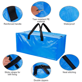 4-piece Mobile Bag Heavy-duty Container That Can Be Reused