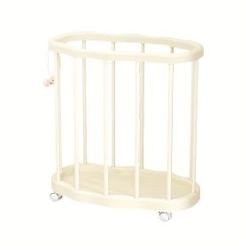 1 Rolling Exercise Equipment Storage Rack, Large-capacity Storage Box With Wheels, Suitable For Yoga Mats, Balls, And Rackets  Home Or Garage Mobile F