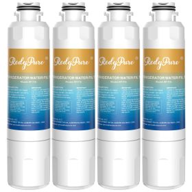 4 Pack Refrigerator Water Filter Replacement For Water Filter HAF-CINEXP, DA29-00020B, HAF-CIN, DA29-00020B-1, RF28HMEDBSR, RF263BEAESR, RS25J500DSR,