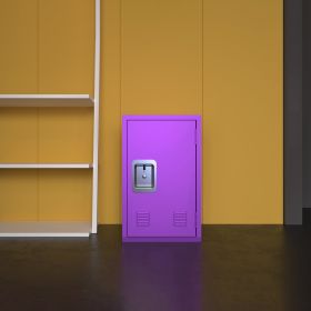24H Metal Locker Storage Cabinet, 1 Door, Small, Lockable