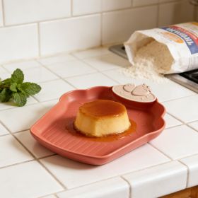 Cake Cup Fruit Plate-Red 4150