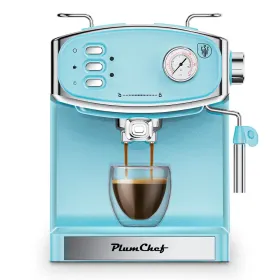 20 Bar Espresso Machine For Home- Professional Compact Espresso Maker With Milk Frother Steam Wand, Pressure Gauge & 54oz Large Water Tank, Low Noise