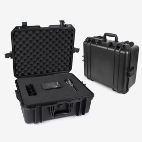18.9x16.5x8.7 Inch Hard Case, Portable Weather Waterproof Protective Camera Case With Customizable Foam, Fit Use Of Drones, Camera, Equipments, Black,