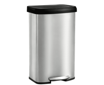 21 Gallon-80 Liter Kitchen Trash Can With Lid, Stainless Steel Garbage Can With Soft--Close Lid & Foot Pedal