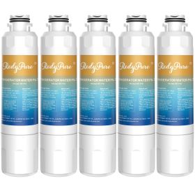 5 Pack Refrigerator Water Filter Replacement For Water Filter HAF-CIN EXP, DA29-00020B, HAF-CIN, DA29-00020B-1, RF28HMEDBSR, RF263BEAESR, RS25J500DSR,