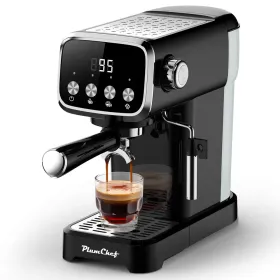 20 BAR Slim Vertical Espresso Machine With Milk Frother, Built-in Cup Warmer, 43 OZ Detachable Tank, For Rich Espresso, Americano, Latte, Compact Spac