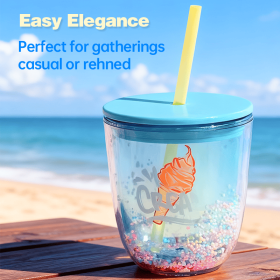 Sparkling Drinking Bottle-Blue 350ML