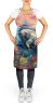 Manatee Apron Cooking Kitchen Server Baking Crafts Gardening for Adult Women Men, Unisex, Large, Multicolor