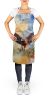 Hawk Apron Cooking Kitchen Server Baking Crafts Gardening for Adult Women Men, Unisex, Large, Multicolor