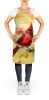 Cardinal Apron Cooking Kitchen Server Baking Crafts Gardening for Adult Women Men, Unisex, Large, Multicolor