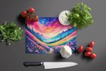 NEW Phlox in Color Glass Cutting Board Decorative Tempered Glass Kitchen Cutting and Serving Board Large Size Chopping Board