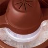 6-Quart Wood Bucket Ice Cream Maker