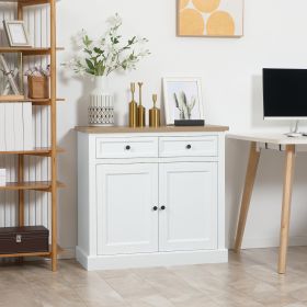 Sideboard Buffet Cabinet (Option: White-990x517x220 mm)