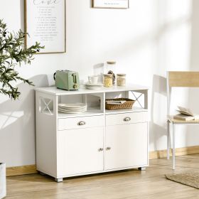 Sideboard Buffet Cabinet (Option: White-1125x520x215 mm)