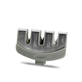 Sharpening Kitchen Tool Diamond Tungsten Steel Sharpening Stone (Option: Grey)