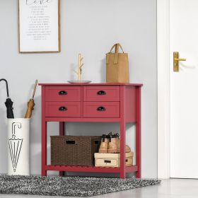 Sideboard Buffet Cabinet with Storage (Option: Red-930x470x200 mm)