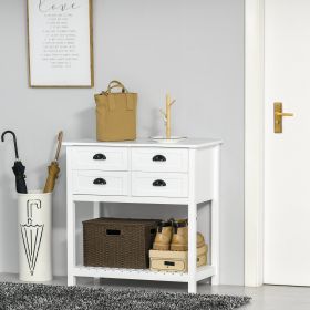 Sideboard Buffet Cabinet with Storage (Option: White-930x470x200 mm)