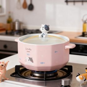 Cartoon Cat Noodles Bowl 850M-Cat (Option: 6926398662344)