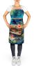 Treasure Chest Apron Cooking Kitchen Server Baking Crafts Gardening for Adult Women Men, Unisex, Large, Multicolor