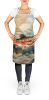Trout Apron Cooking Kitchen Server Baking Crafts Gardening for Adult Women Men, Unisex, Large, Multicolor